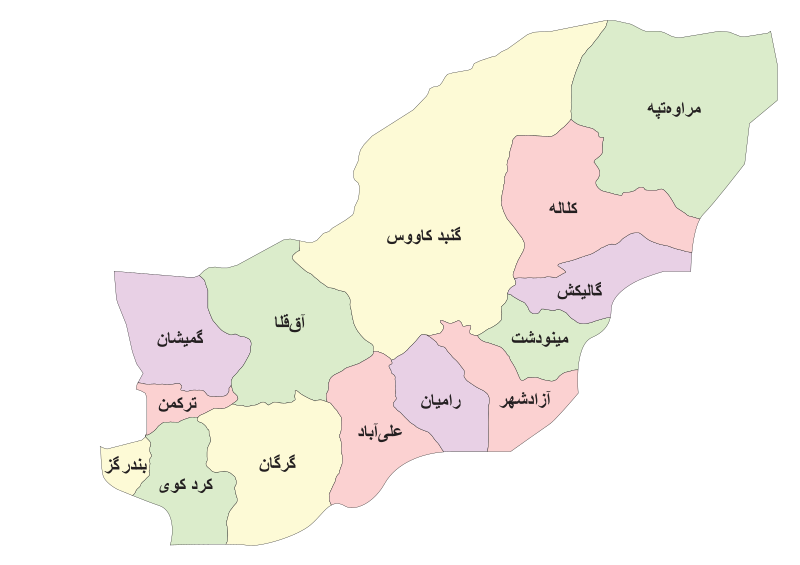 خدمات اتوبار آبار در محدوده شهرهای استان گلستان 